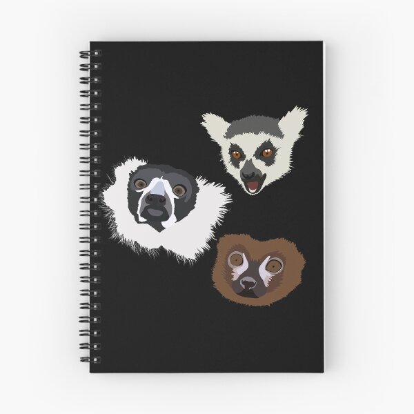 Item preview, Ring tailed lemur, black and white ruffed lemur, red bellied lemur designed and sold by DKBCreations.