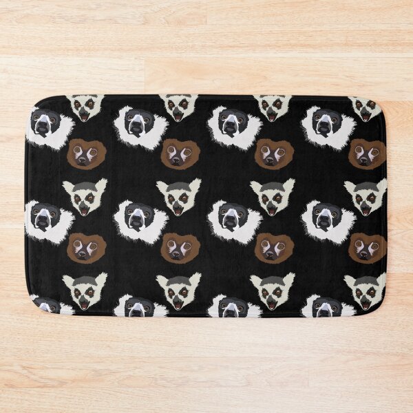 Item preview, Ring tailed lemur, black and white ruffed lemur, red bellied lemur designed and sold by DKBCreations.