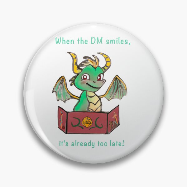 Item preview, Little Dragon Game Master - When the DM smiles designed and sold by joannahliu.