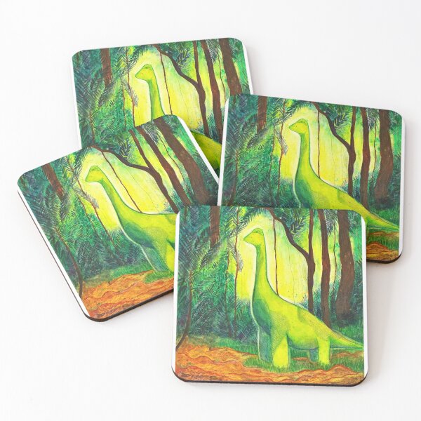 Item preview, Green Dinosaur (Brachiosaurus)  designed and sold by Katelyn Workman.