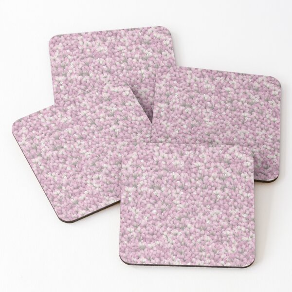 Item preview, Pink Freesias Floral pattern  designed and sold by CoputerEasel.