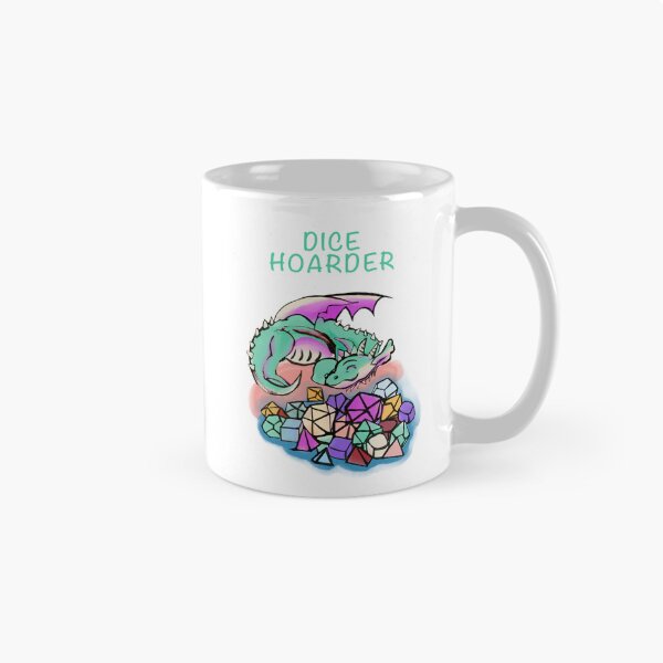 Item preview, Dice Hoarder - Little Dragon Pastel Rainbow  designed and sold by joannahliu.