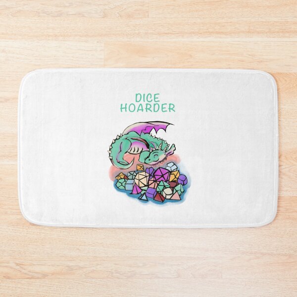 Item preview, Dice Hoarder - Little Dragon Pastel Rainbow  designed and sold by joannahliu.