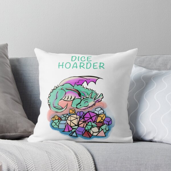 Item preview, Dice Hoarder - Little Dragon Pastel Rainbow  designed and sold by joannahliu.