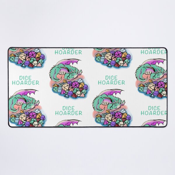 Item preview, Dice Hoarder - Little Dragon Pastel Rainbow  designed and sold by joannahliu.