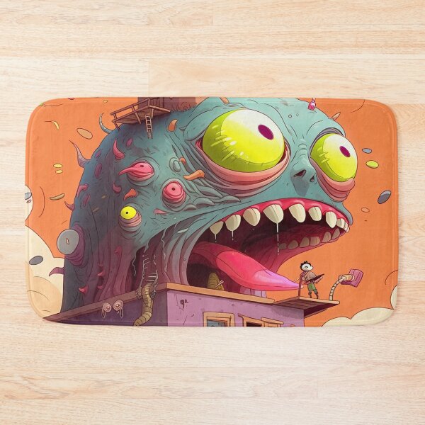 Item preview, Mad Monster House -- It's Hungry! designed and sold by MagicStrawberry.