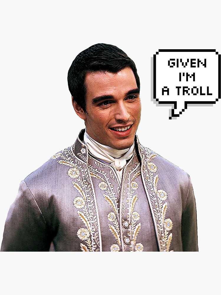 "Given I'm a troll funny King III quotes bridgerton Queen