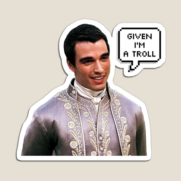 Aperçu de l'œuvre Étant donné que je suis un troll | drôle roi George III cite bridgerton | Queen Charlotte : A Bridgerton Story série Netflix créée et vendue par maria-smile.