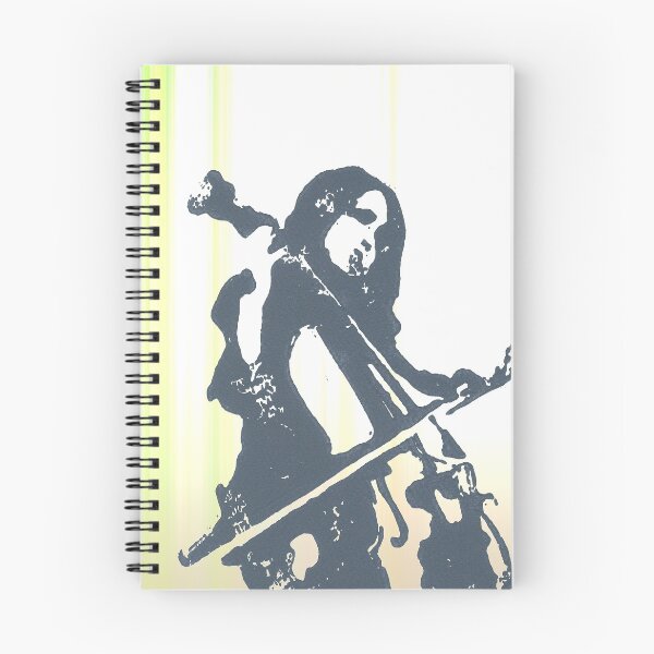 Item preview, Child Cello Musician Block Print designed and sold by Shine Caramia.