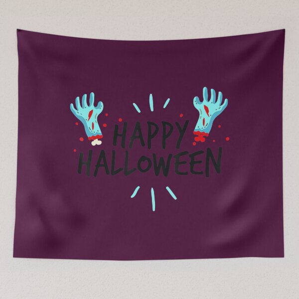 Item preview, Happy Halloween Scary Zombie Hands 	 	 Kids 	 	 	 designed and sold by jljmkrcdnd84.