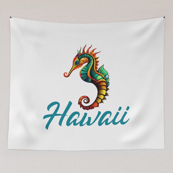 Item preview, Hawaii Souvenir Seahorse designed and sold by Gustavo Navarro.