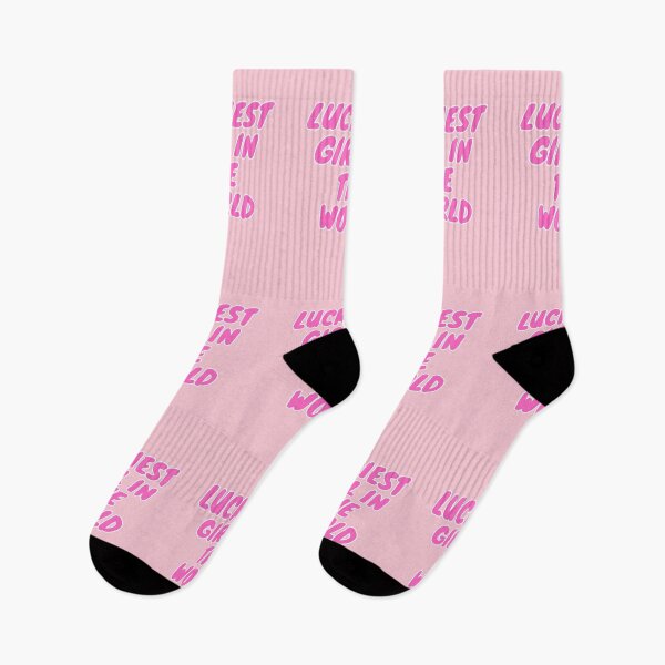 Item preview, Lucky Girl, Luckiest Girl, Lucky, Daily Affirmation, Pink designed and sold by Magic Love Art Print.