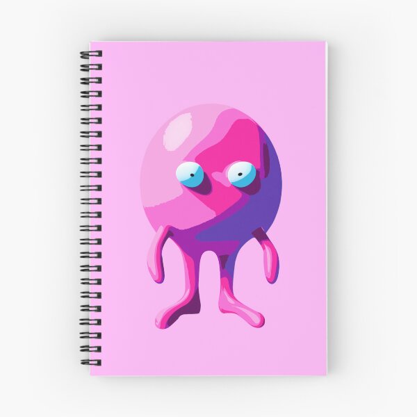 Item preview, Blob pink kawaii creature designed and sold by Outofdream1.