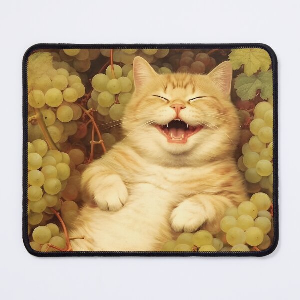 Item preview, Berrylicious Retro Whiskers: Kitschy Cats and Sweet Berries designed and sold by KittyStampedeCo.