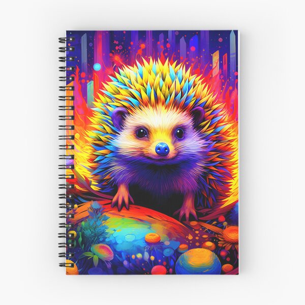 Item preview, Rainbow Hedgehog designed and sold by NRGArtwork.