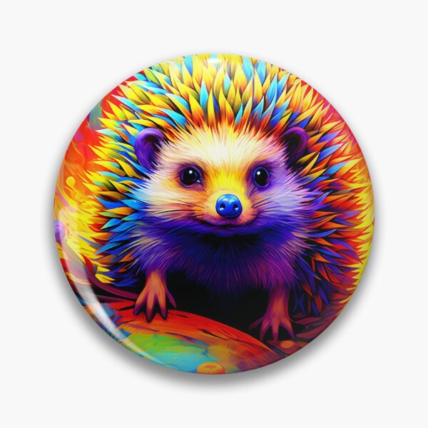 Item preview, Rainbow Hedgehog designed and sold by NRGArtwork.
