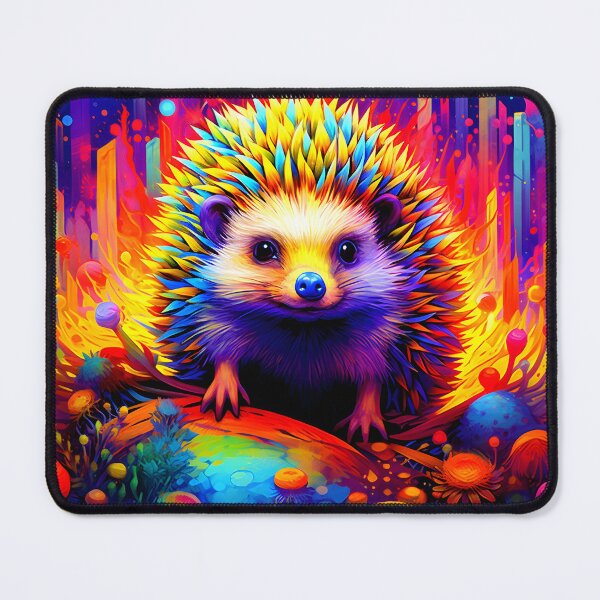 Item preview, Rainbow Hedgehog designed and sold by NRGArtwork.