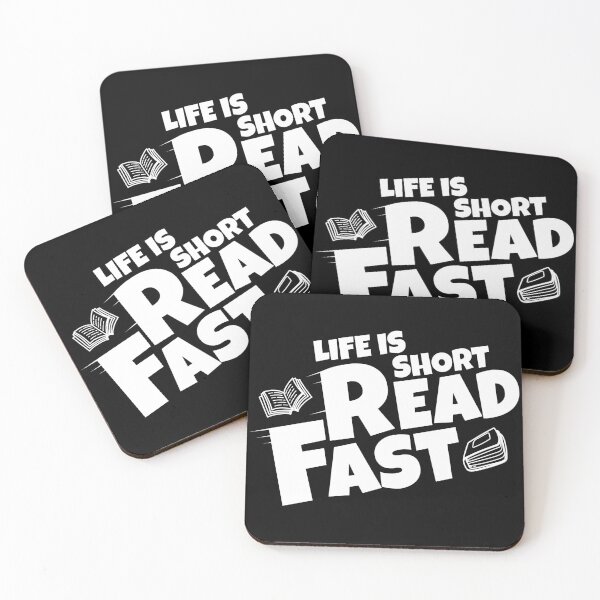 Item preview, Life is short read fast designed and sold by shmodev.