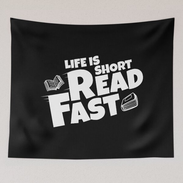 Item preview, Life is short read fast designed and sold by shmodev.