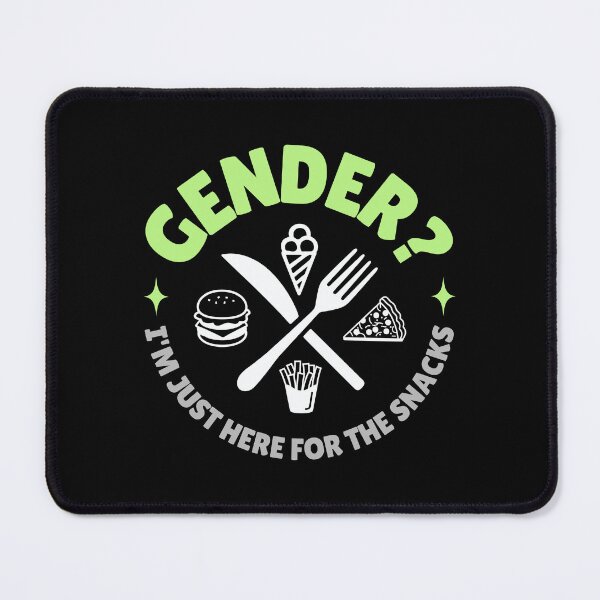 Item preview, Gender I'm Just Here For The Snacks Agender Pride Flag Foodie designed and sold by ontrendshirts.