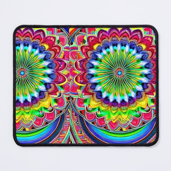 Item preview, Mandala with rainbow colors designed and sold by Earth Nature Creations.