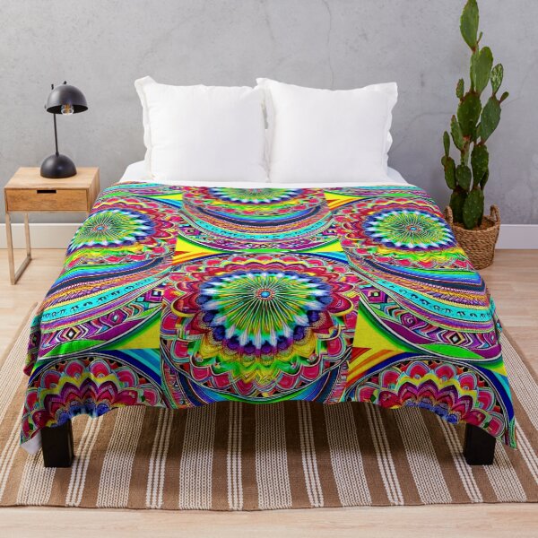 Item preview, Mandala with rainbow colors designed and sold by Earth Nature Creations.