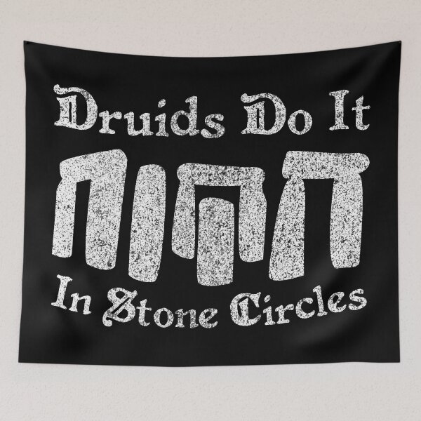 Item preview, Druids Do It in Stone Circles Funny Druid Nature Spiritual Lifestyle Gifts designed and sold by Maljonic.