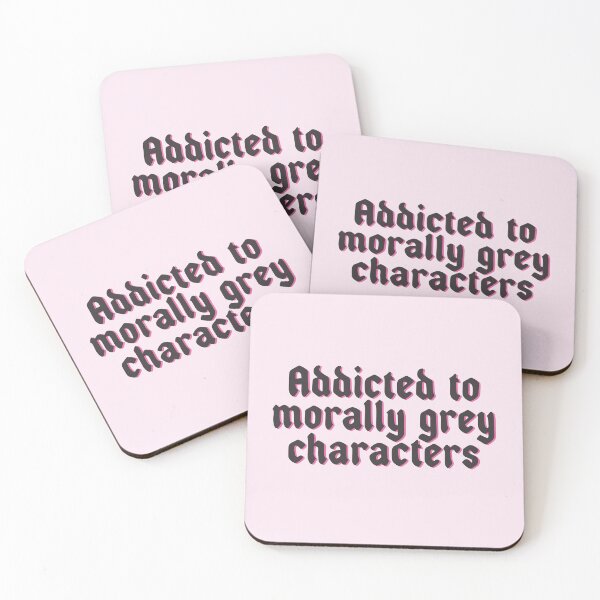 Item preview, Addicted To Morally Grey Characters designed and sold by katreadsitshop.