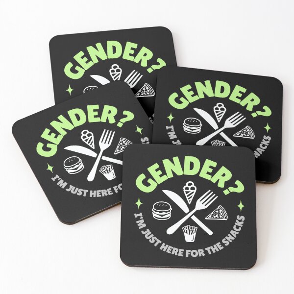 Item preview, Gender I'm Just Here For The Snacks Agender Pride Flag Foodie designed and sold by ontrendshirts.