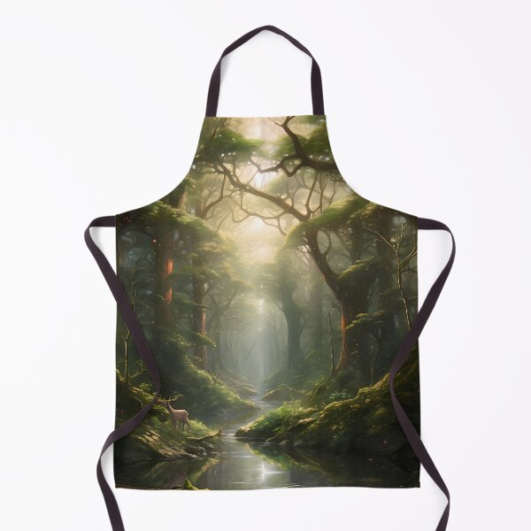 Item preview, The Enchantment of the Forest: A Realistic Portrait of a Magical World Amidst Majestic Trees and Natural Details designed and sold by InsaneLEDP.