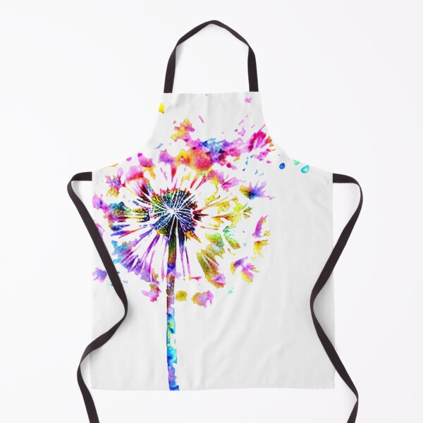 Aperçu de l'œuvre Colorful dandelion splatter créée et vendue par ibelieveimages.