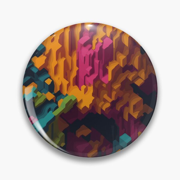 Item preview, Colorful Distortion: Holographic Glitch Digital Print designed and sold by safine7374.