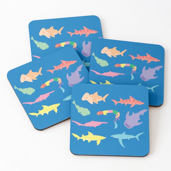 Item preview, Rainbow Sharks designed and sold by CeltArt.