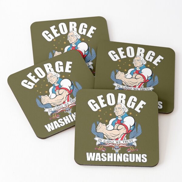 Item preview, George Washinguns Funny Patriotic Gainz Workout 		 designed and sold by wnpqfwmrl28.