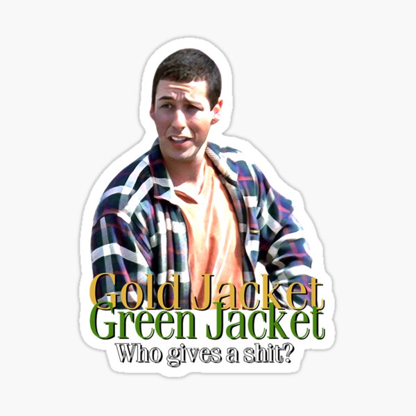 Vista previa del artículo con la obra «HAPPY GILMORE - Chaqueta dorada, chaqueta verde...», diseñado y vendido por murrayjena09.