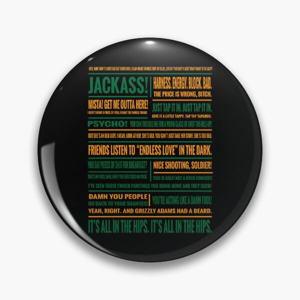 Item preview, Happy Gilmore - Typographic Quotes designed and sold by murrayjena09.