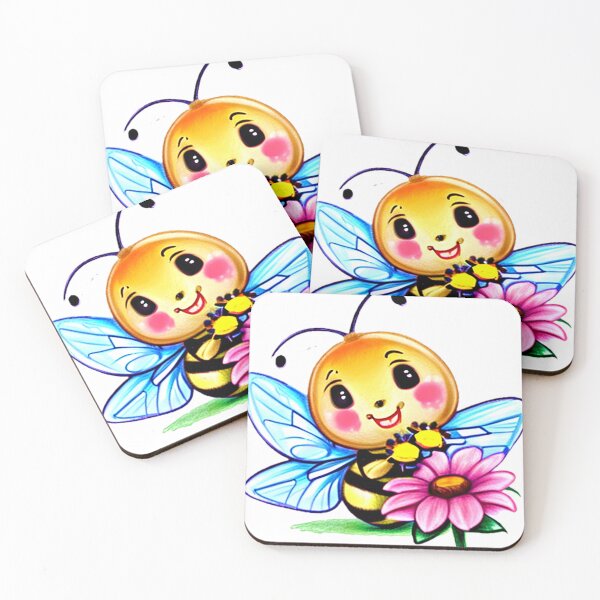 Item preview, Bee and flower designed and sold by ibelieveimages.