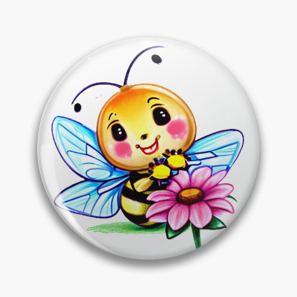 Item preview, Bee and flower designed and sold by ibelieveimages.