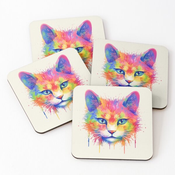 Item preview, Colorful Cat designed and sold by taniasofia.