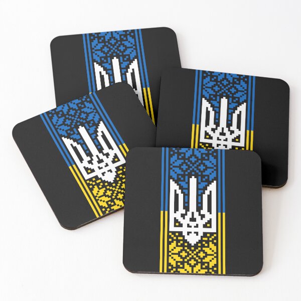 Item preview, Ukrainian Trident Emblem of Ukraine Vyshyvanka Styled designed and sold by lxmag.