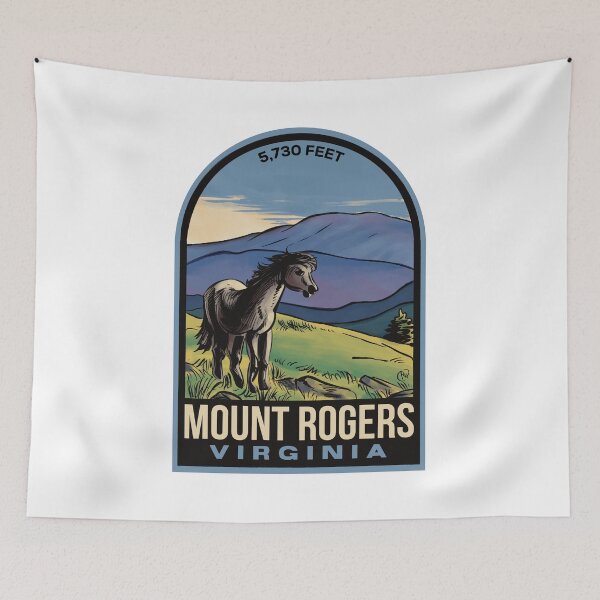 Item preview, Mount Rogers VA Pony designed and sold by HalpinDesign.