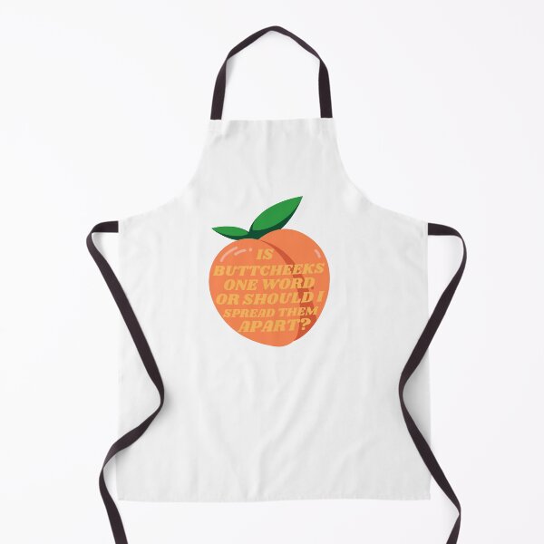 Item preview, Is Buttcheeks One Word; Peach designed and sold by juliaplusgents.