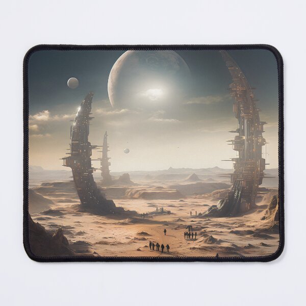 Item preview, Exploring Lunaris: An Artistic Vision of Human Colonies on the Lunar Surface designed and sold by InsaneLEDP.
