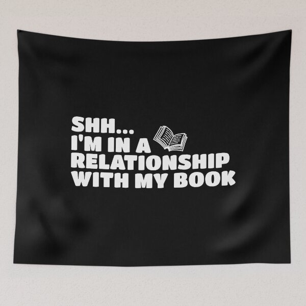 Item preview, Shh... I'm in a relationship with my book designed and sold by shmodev.