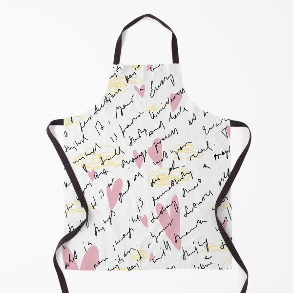 Item preview, Scribble pink heart hand written simple pattern designed and sold by Yana Mustafina | Boho Soulful Designs.