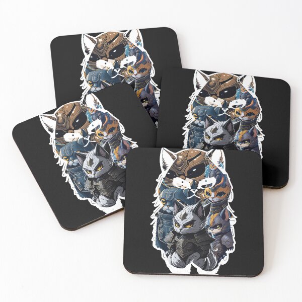 Item preview, Cat in Armor Art -Collection designed and sold by YrtemmyS.