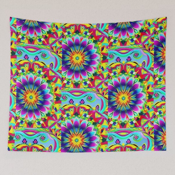 Item preview, Mandala with rainbow colors designed and sold by Earth Nature Creations.