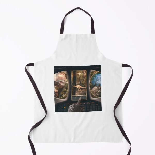 Item preview, Aliens visiting Dinosaurs designed and sold by RezStyleCreator.