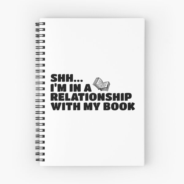 Item preview, Shh... I'm in a relationship with my book designed and sold by shmodev.
