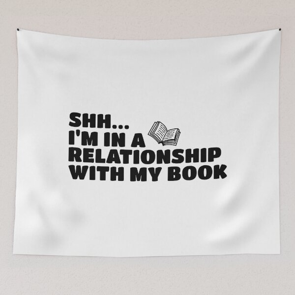 Item preview, Shh... I'm in a relationship with my book designed and sold by shmodev.
